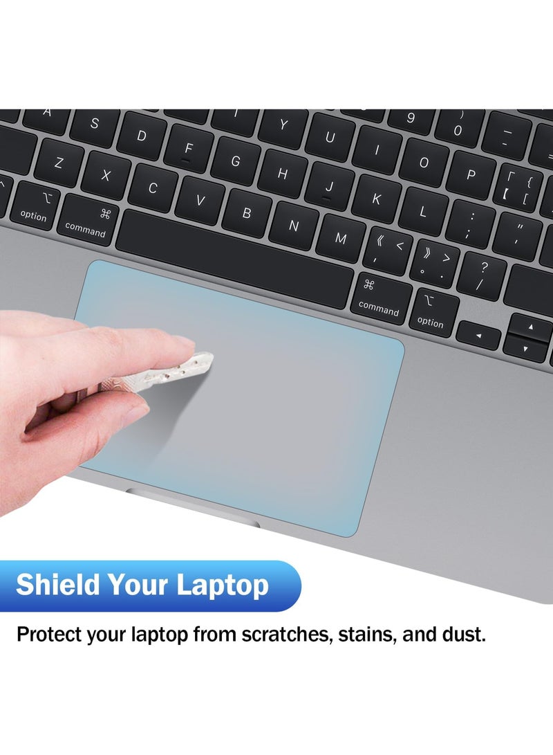 2Packs MacBook Air 15 inch Trackpad Protector Cover for 2026--2023 MacBook Air 15.3" M5 M4 M3 M2 Chip A3448/A3241/ A3114/A2941 with Touch ID Clear Anti-Scratch Touch Pad Protector Skin,Clear - Image 2
